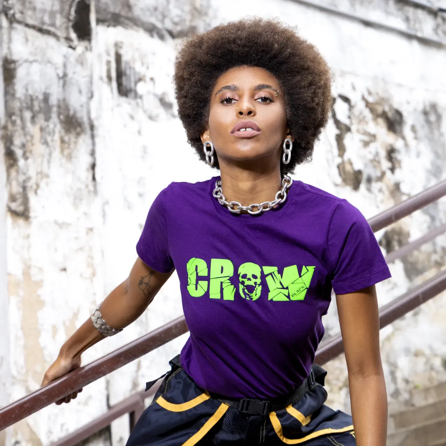 Camiseta CROW Skull